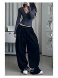 Aanya Retro Wide-Leg Sports Pants