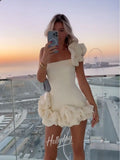 Ariana Ruffle Mini Dress