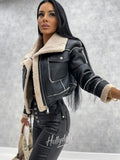 Ava Faux Shearling Jacket