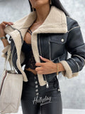 Ava Faux Shearling Jacket