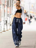 LaPose Fashion - Bella Pants - Baggy Pants, Bottoms, Casual Pants, Clothing, Elastic Pants, Loose Pants, Low Waist Pants, Oversize 