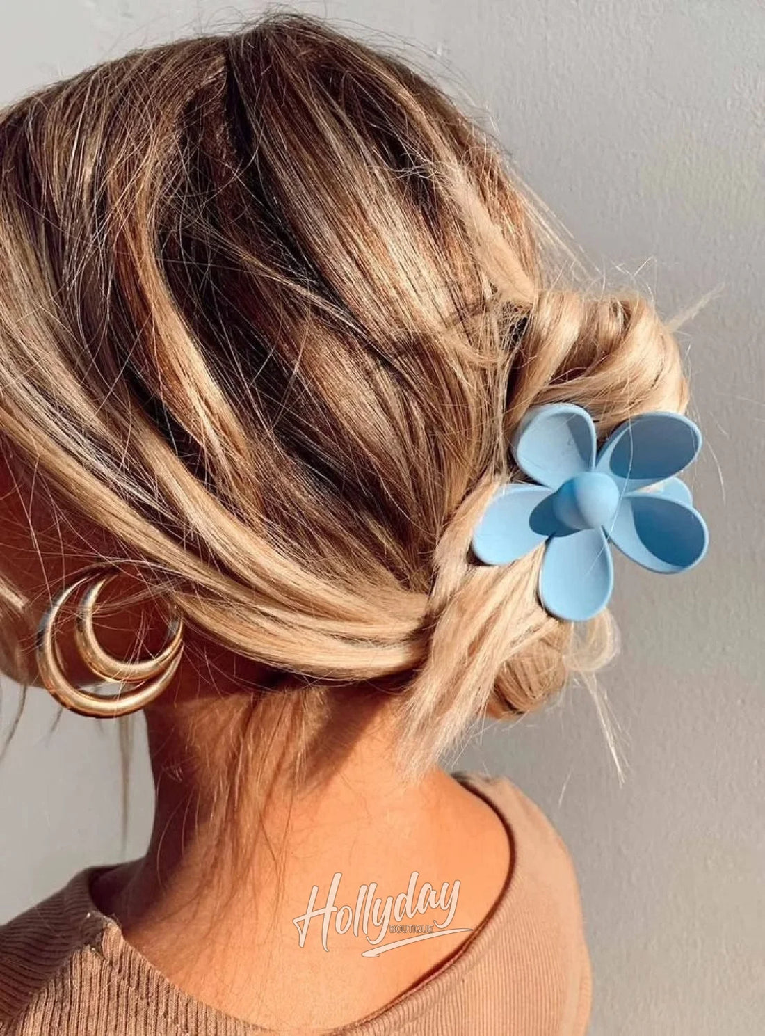 Brinlee Floral Hairclip Hollyday Boutique