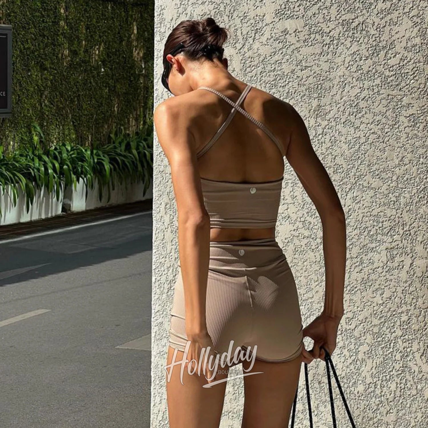 LaPose Fashion - Hailee Two Piece Set - Basic Clothes, Casual Sets, Clothing, Matching Sets, Outfit Sets, Sets, Short Set, Skirt Set, Sports