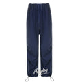 Chisom Retro Drawstring Two-Piece Set Navy Blue Pants / S