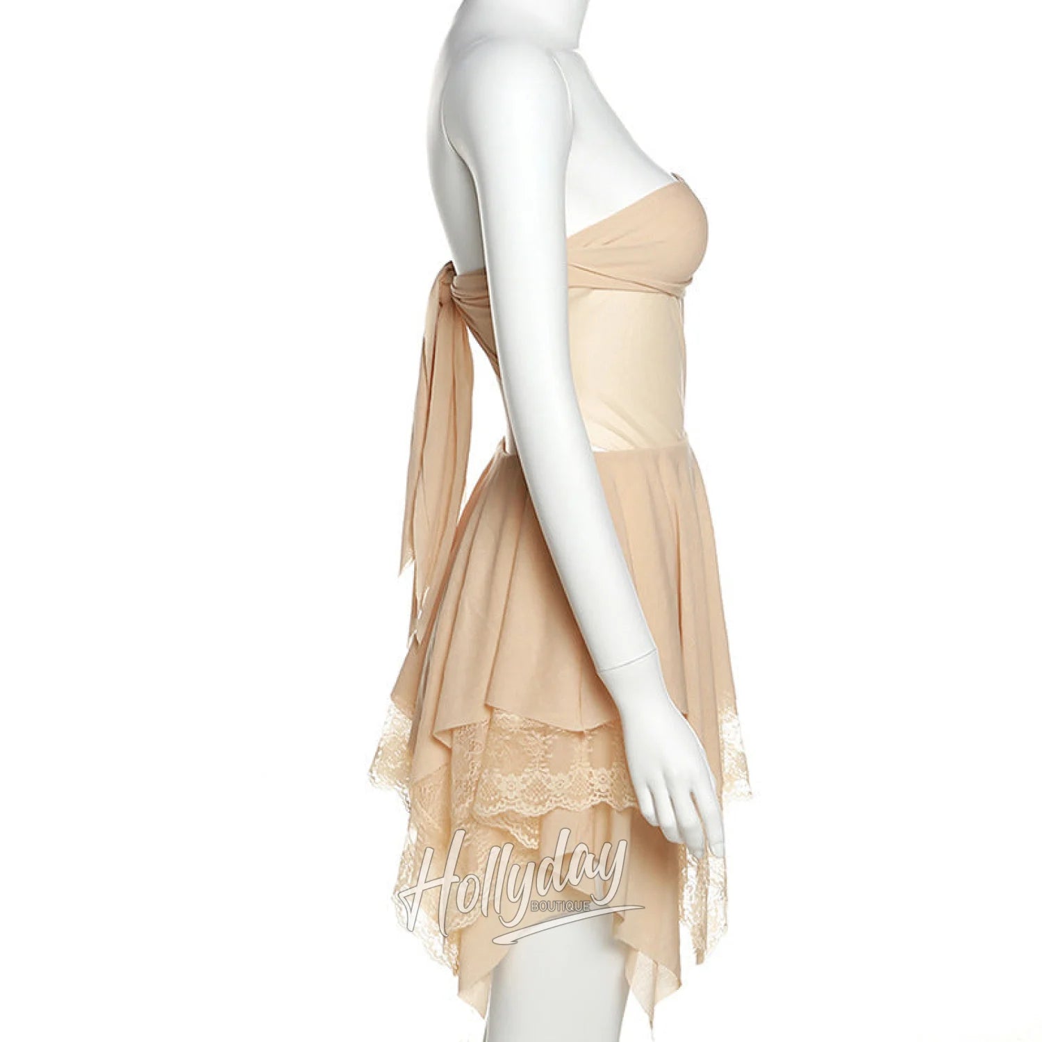 Odette Strapless Mini Dress Alees Fashion aleesfashion.com