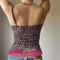 Faith Leopard Mesh Tank Top Hollyday Boutique