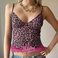 Faith Leopard Mesh Tank Top Hollyday Boutique