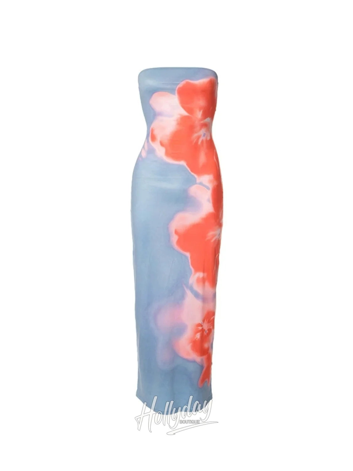 Jasmine Strapless Maxi Dress Hollyday Boutique