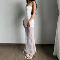 Jazlin Lace Maxi Dress Hollyday Boutique