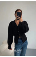 LaPose Fashion - Licio Cardigan Sweater - Clothing, Fall22, home3, Knitted Tops, Long Sleeve Tops, Sweaters, Tops, Tops/Sweatshirts