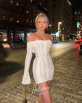 Layla Off Shoulder Lace Dress Mini