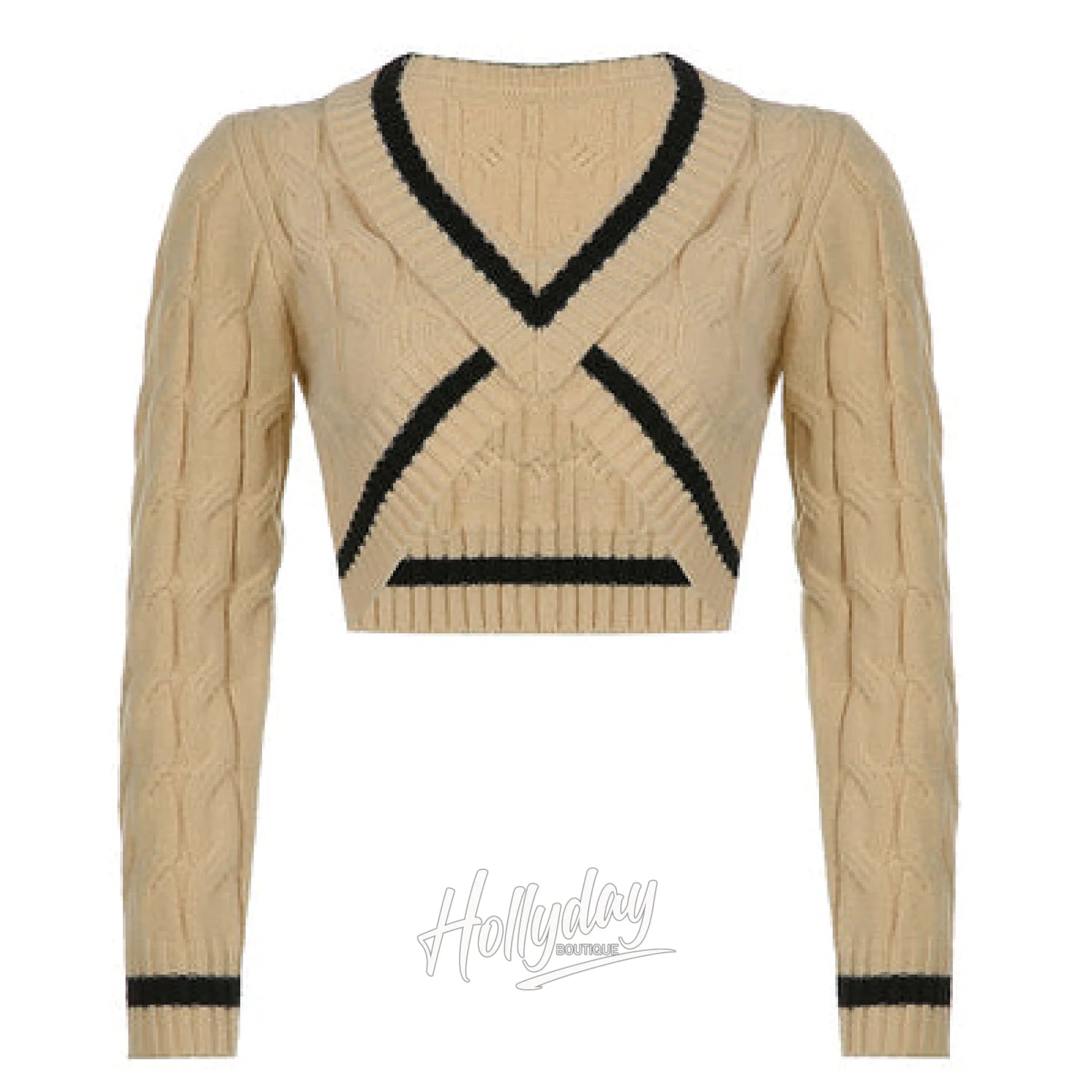 LaPose Fashion - Arlena Twist Sweater - Asymmetric Tops, Autumn Clothes, Clothing, Crop Tops, Elegant Tops, Fall Clothes, Fall22, Knitted To