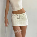 LaPose Fashion - Joelle Short Skirt - Bottoms, Cargo Skirts, Clothing, Mini Skirts, Short Skirts, Skirts