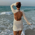 LaPose Fashion - Sophia Backless Knit Mini Dress - ALS, Beach Dresses, Bodycon Dresses, Casual Dresses, Clothing, Daytime Dresses, Dresses, Fall22, Goi