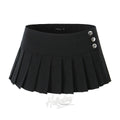 Kior Pleated Mini Skirt Set Alees Fashion aleesfashion.com