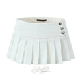 Kior Pleated Mini Skirt Set Alees Fashion aleesfashion.com