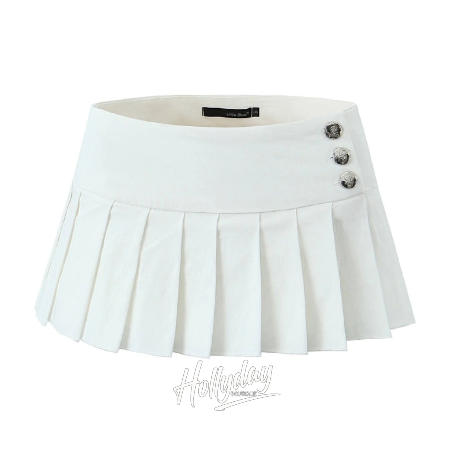 Kior Pleated Mini Skirt Set Alees Fashion aleesfashion.com